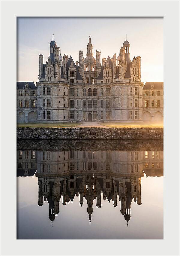 Chateau De Chambord At Dawn