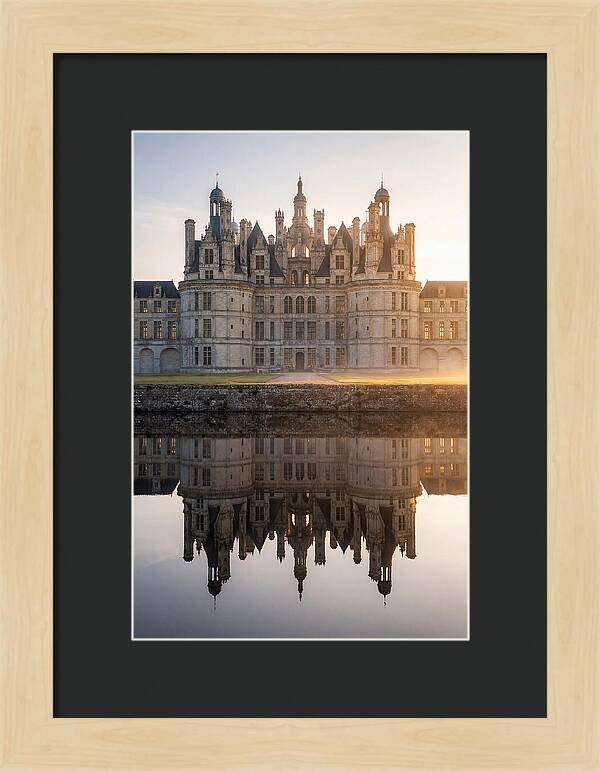 Chateau De Chambord At Dawn