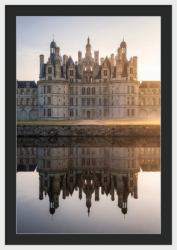 Chateau De Chambord At Dawn