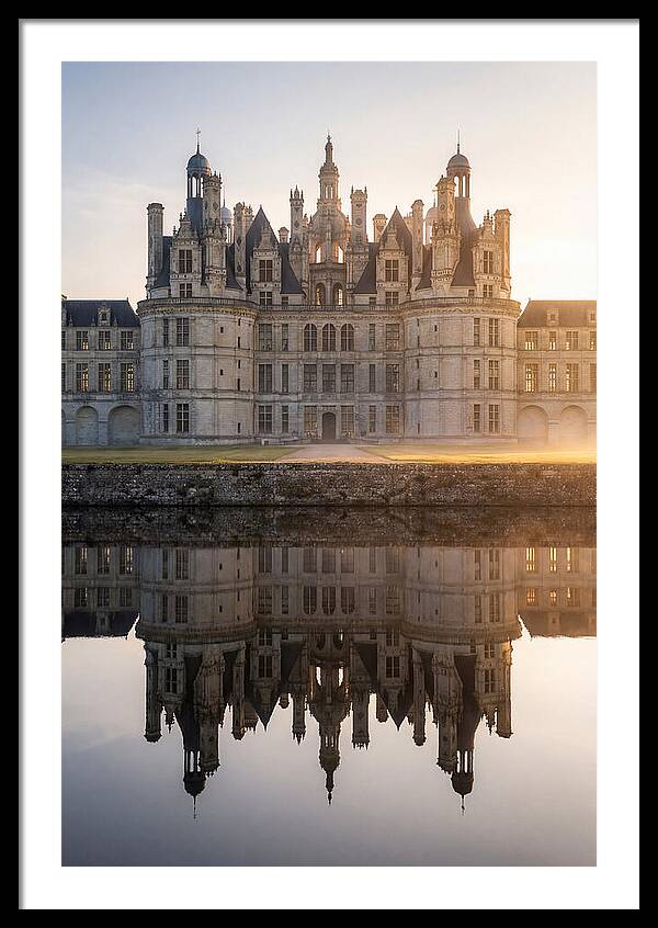 Chateau De Chambord At Dawn