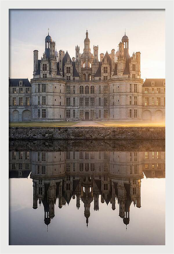 Chateau De Chambord At Dawn