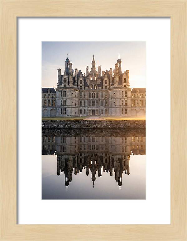 Chateau De Chambord At Dawn