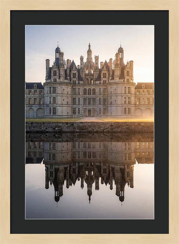 Chateau De Chambord At Dawn