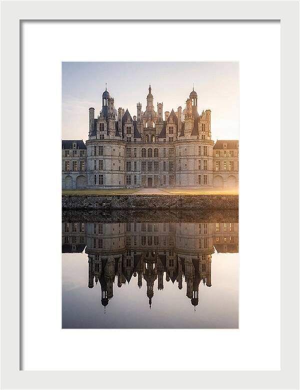 Chateau De Chambord At Dawn
