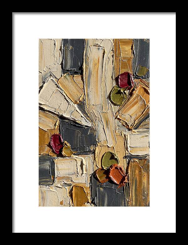 Cheese Board Palette Knife Abstract
