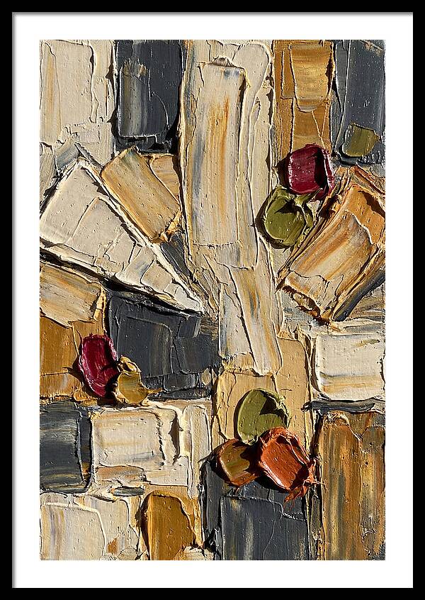Cheese Board Palette Knife Abstract