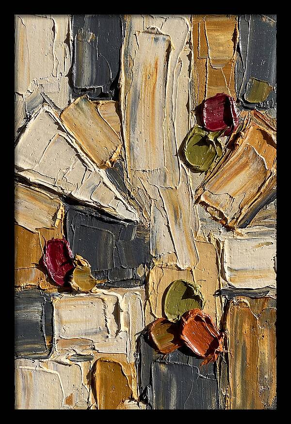 Cheese Board Palette Knife Abstract