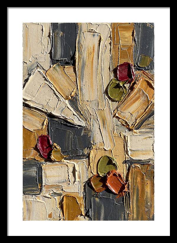 Cheese Board Palette Knife Abstract