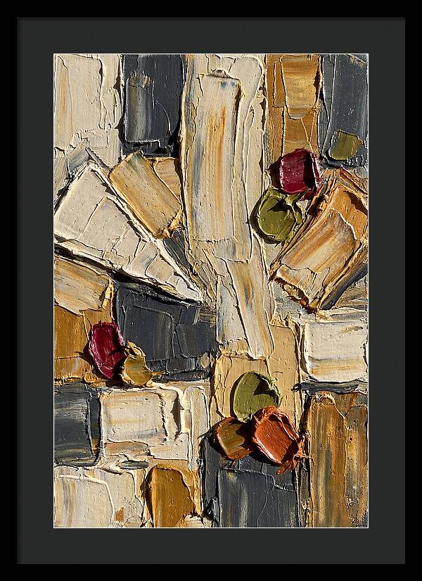 Cheese Board Palette Knife Abstract