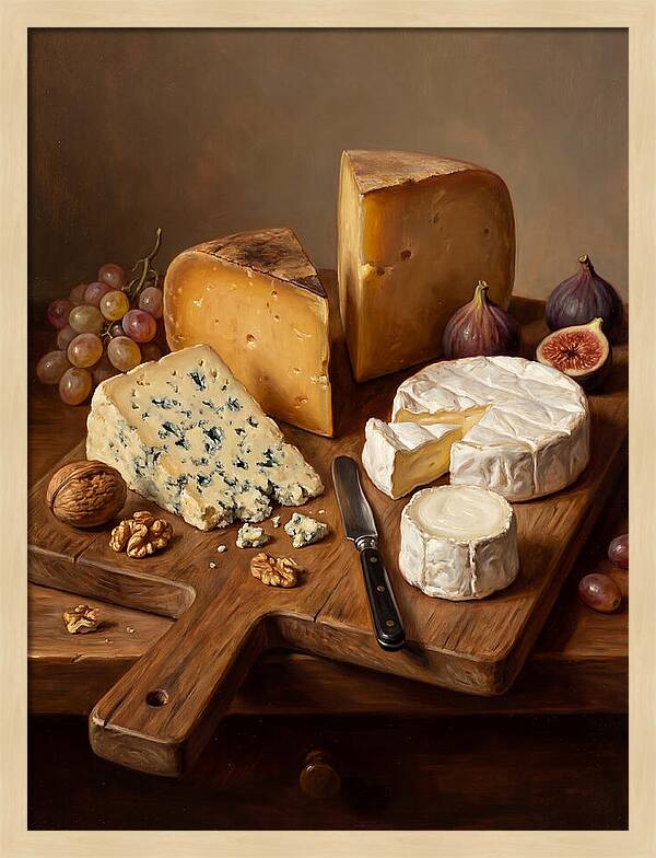 Cheese Board Still Life