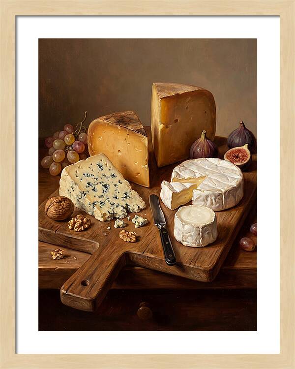 Cheese Board Still Life