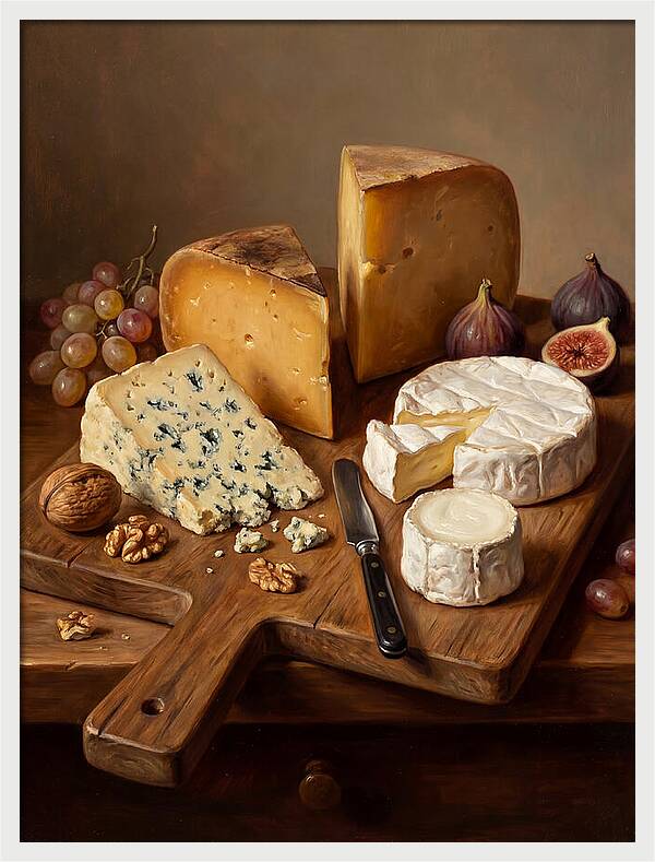 Cheese Board Still Life