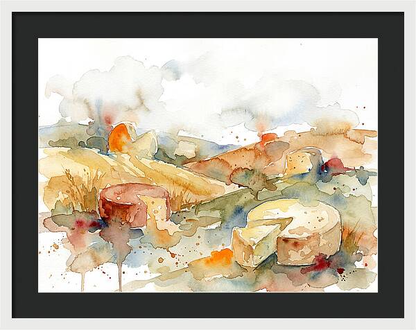 Cheese Landscape Serenity