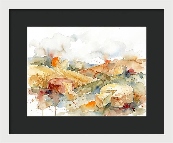 Cheese Landscape Serenity