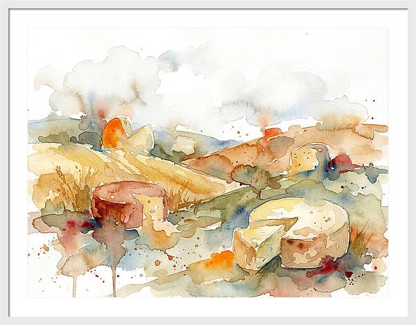 Cheese Landscape Serenity