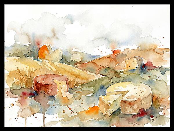 Cheese Landscape Serenity