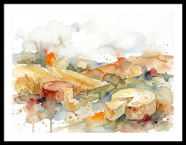 Cheese Landscape Serenity