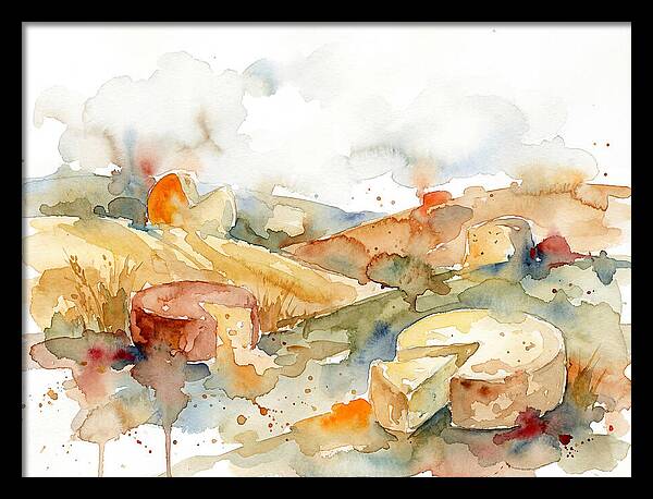 Cheese Landscape Serenity