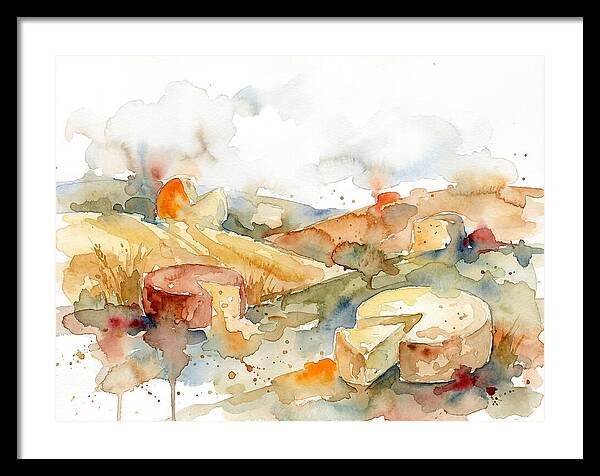 Cheese Landscape Serenity
