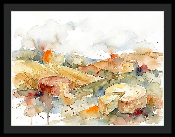 Cheese Landscape Serenity
