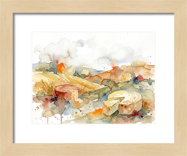 Cheese Landscape Serenity