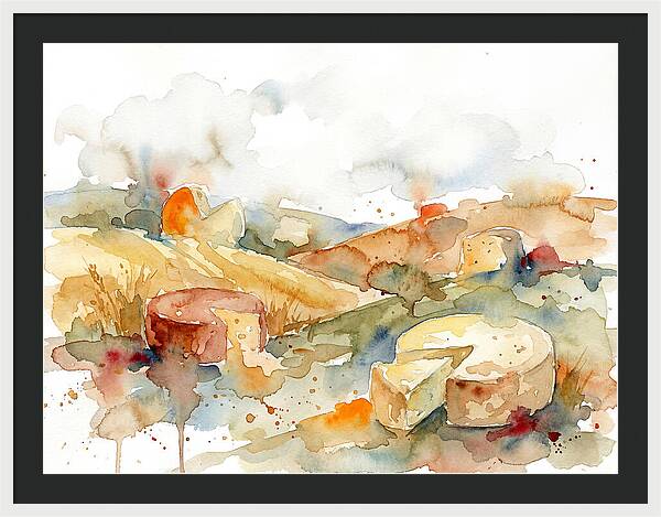 Cheese Landscape Serenity