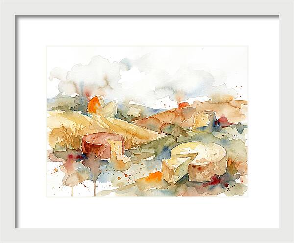 Cheese Landscape Serenity