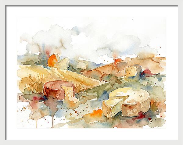 Cheese Landscape Serenity
