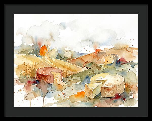 Cheese Landscape Serenity