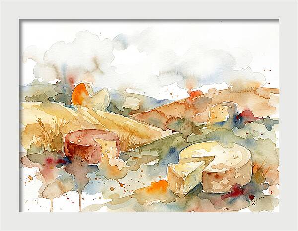 Cheese Landscape Serenity