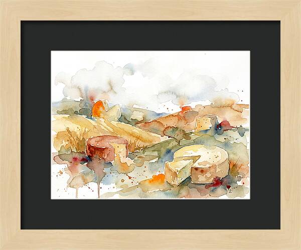 Cheese Landscape Serenity