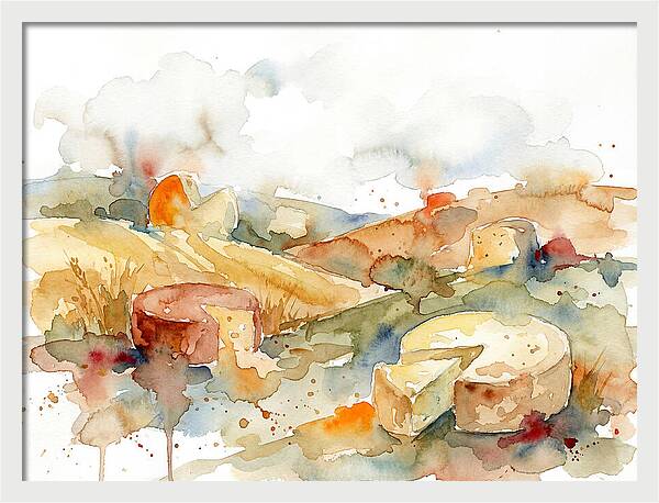 Cheese Landscape Serenity
