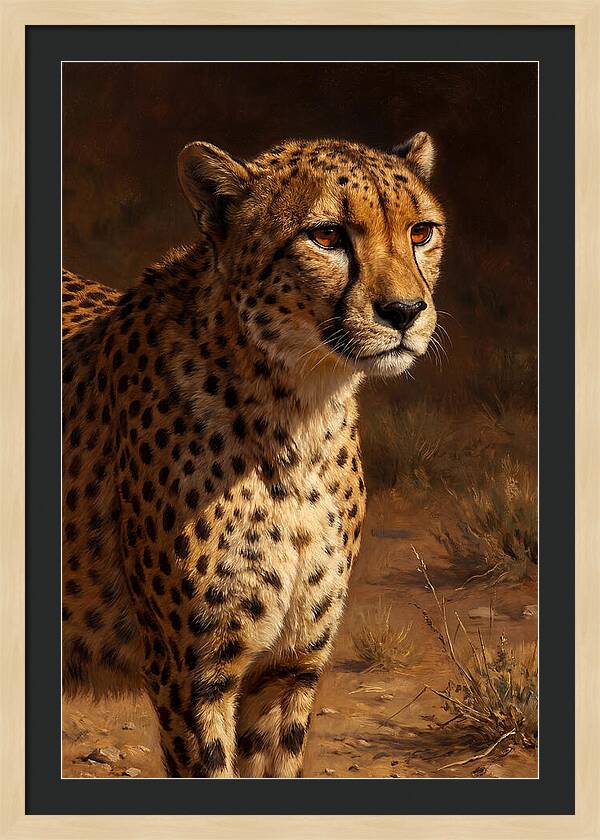 Cheetah In The Wild