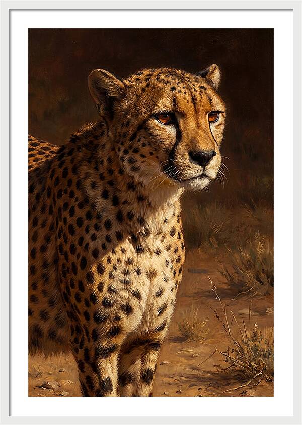 Cheetah In The Wild