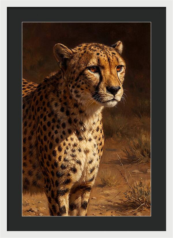 Cheetah In The Wild
