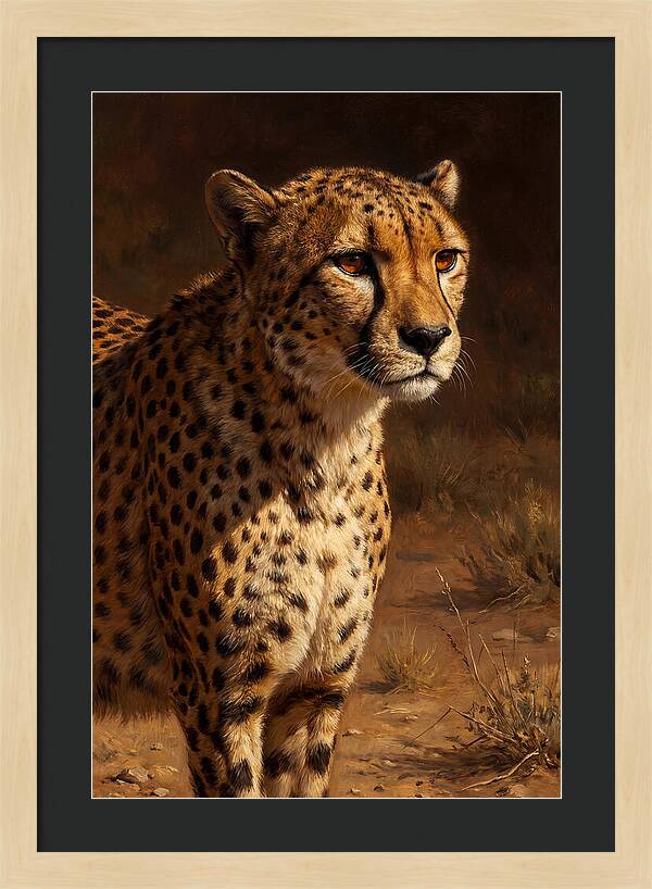 Cheetah In The Wild