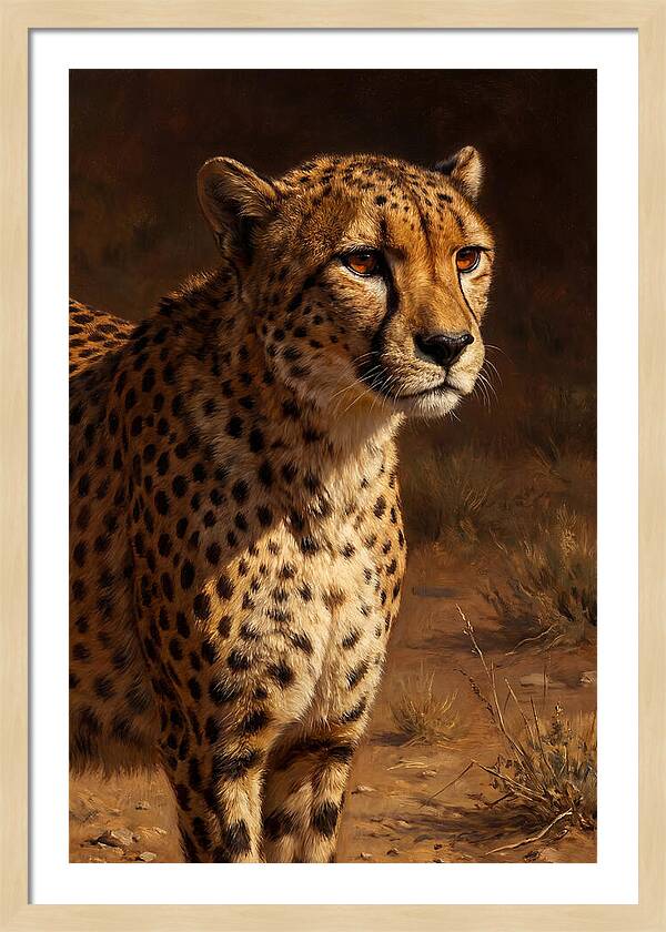 Cheetah In The Wild