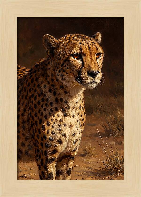 Cheetah In The Wild