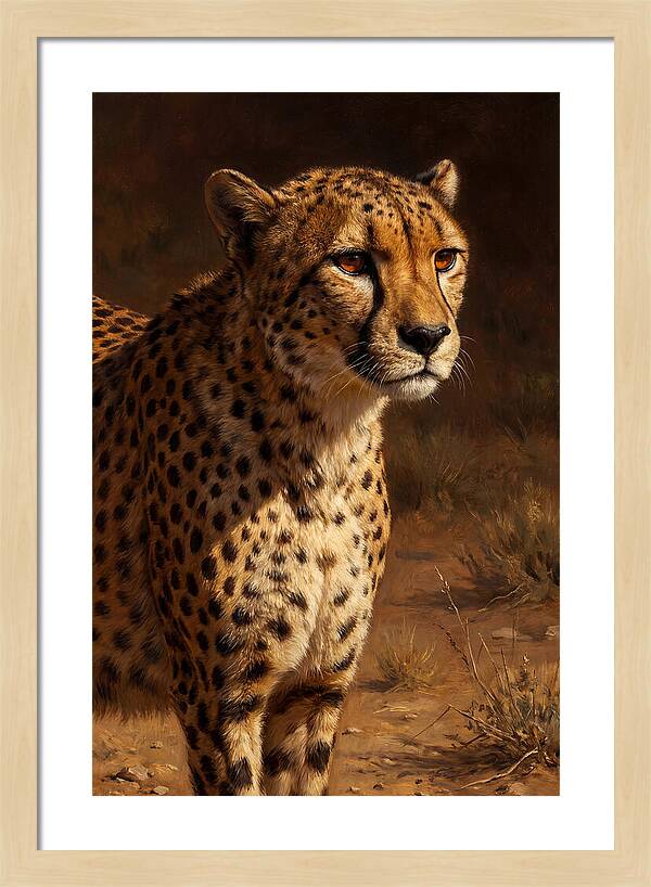 Cheetah In The Wild