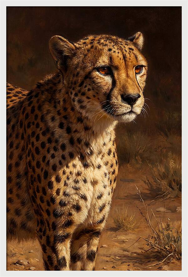 Cheetah In The Wild
