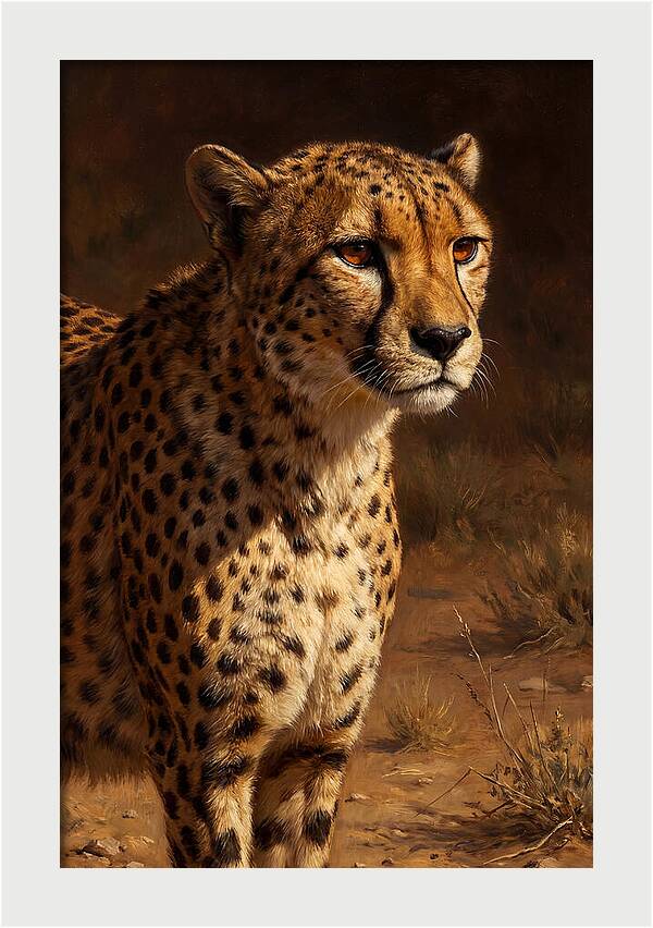 Cheetah In The Wild