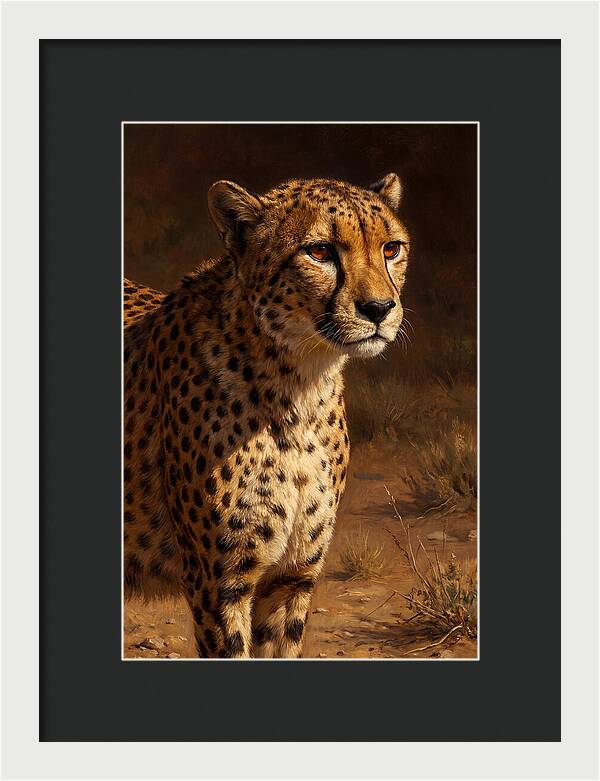 Cheetah In The Wild