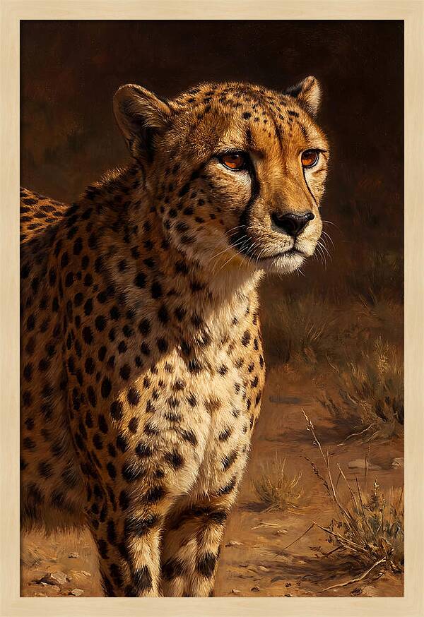 Cheetah In The Wild