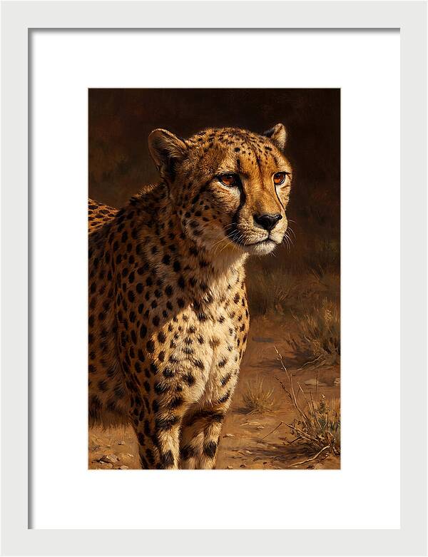 Cheetah In The Wild