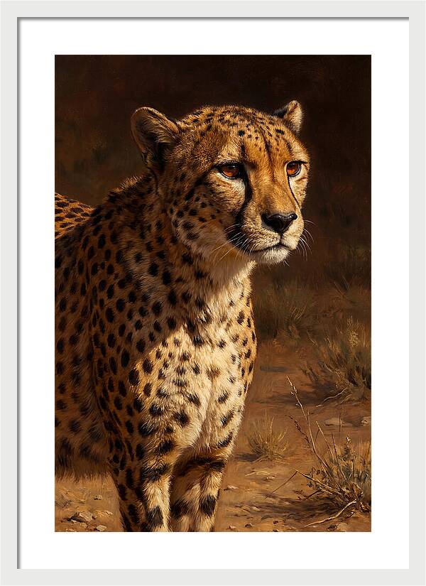 Cheetah In The Wild