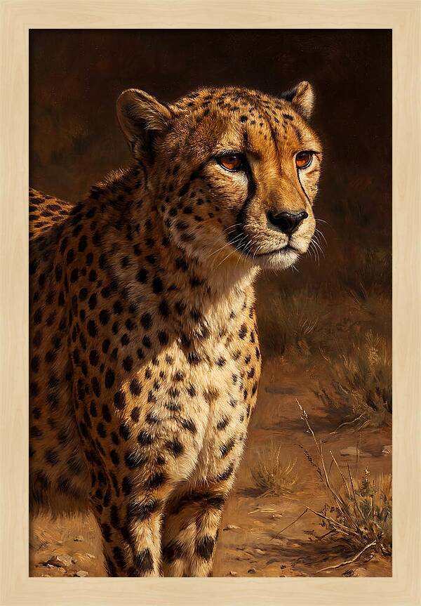 Cheetah In The Wild