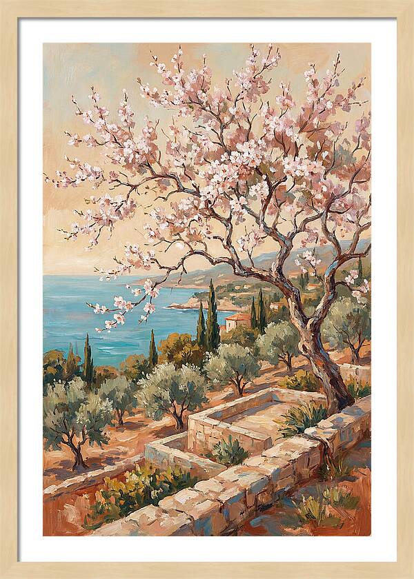 Cherry Blossom By The Sea