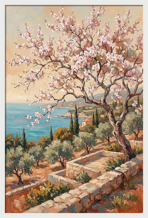 Cherry Blossom By The Sea