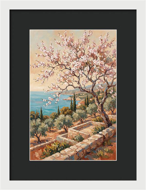 Cherry Blossom By The Sea