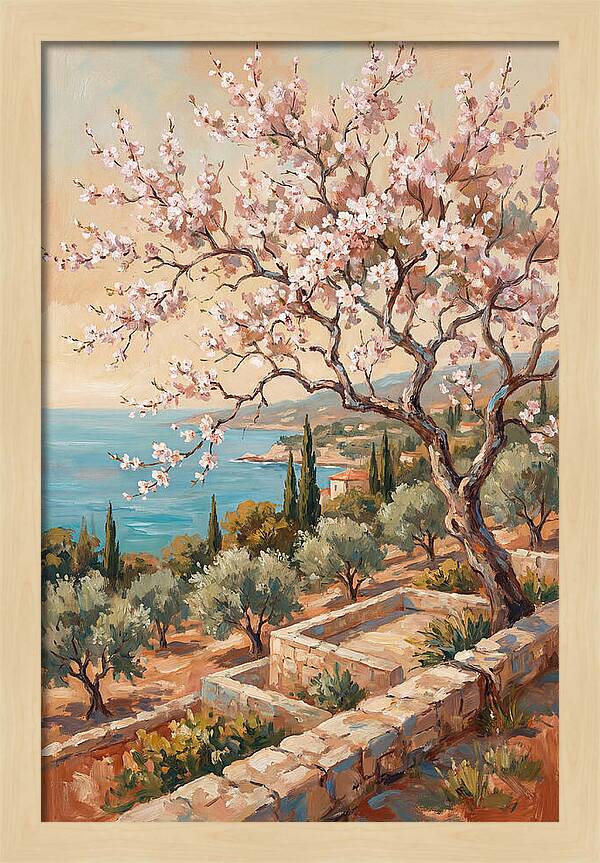Cherry Blossom By The Sea